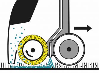 Stroj na �i�t�n� koberc� BRC 30/15 C