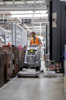 Podlahov� myc� stroj s ods�v�n�m B 60 W Bp+R65+Rinse+Autofill