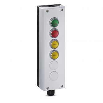 D�lkov� ovl�d�n� s v�ce tla��tky (zap/vyp, tepl�/studen�, RM 1/2)