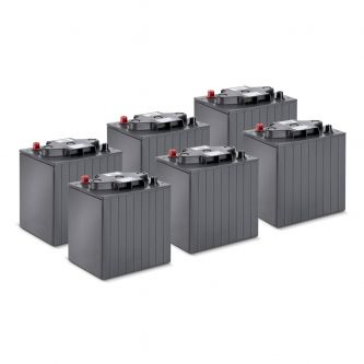 Sada bateri� Gel 6x 6V/240Ah, 36 V, 240 Ah, bez�dr�bov�