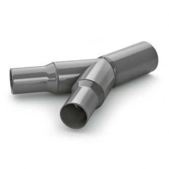 Rozd�lova� Y, 500 mm dlouh�, 120/100, lakovan�CR